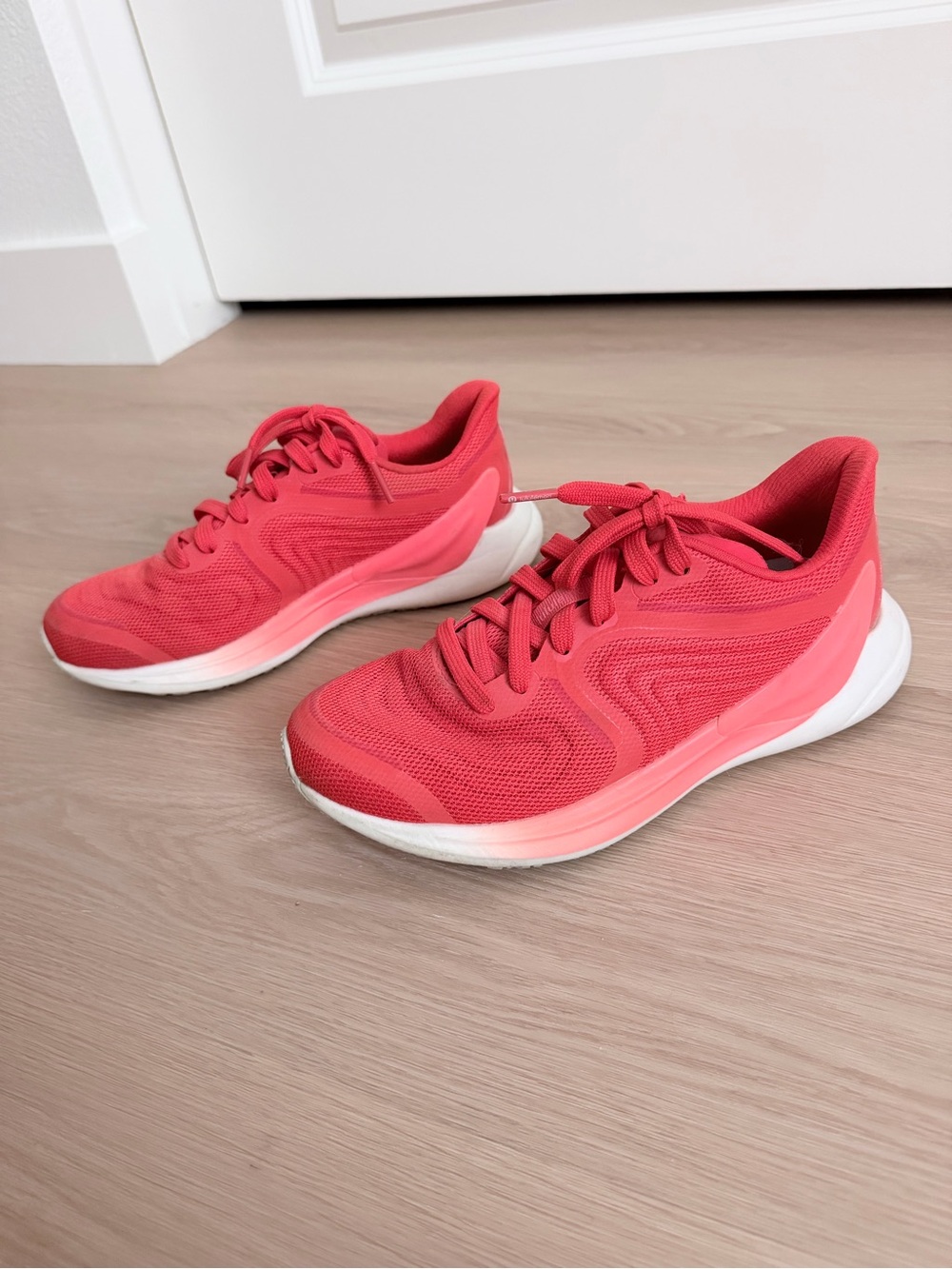 Red Lululemon Sneakers